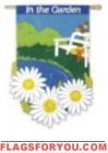 In the Garden House Flag