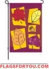 Autumn Leaves Garden Flag