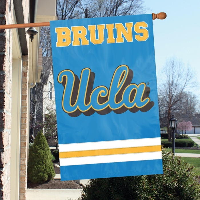 Ucla Bruins Applique Banner Flag 44 X 28 More Garden Flags At