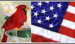 Bird and Butterfly Flags