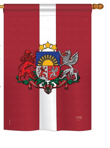 Latvia House Flag