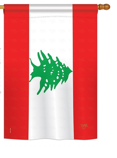 Lebanon House Flag