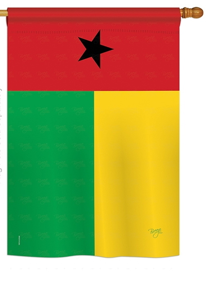 Guinea Bissau House Flag