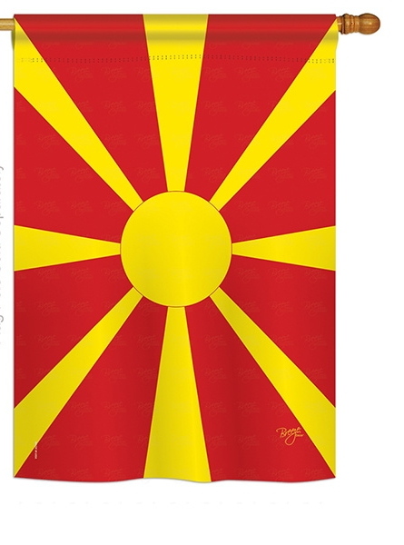 Macedonia House Flag