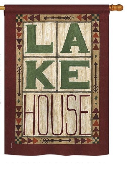 Lake House House Flag