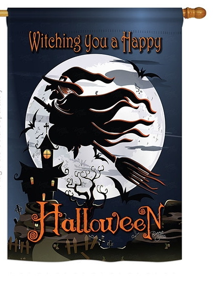 Happy Witching You House Flag