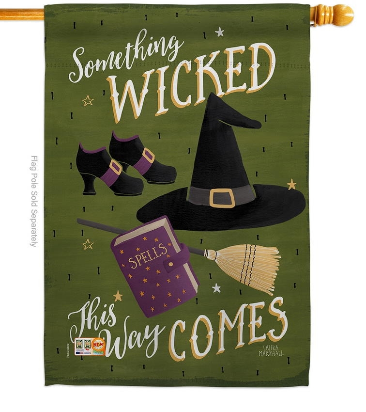 Something Wicked House Flag