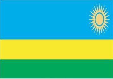 2\' x 3\' Rwanda flag