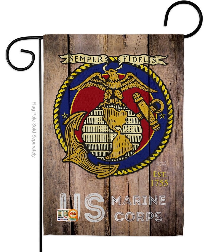 US Marine Corps Decorative Garden Flag
