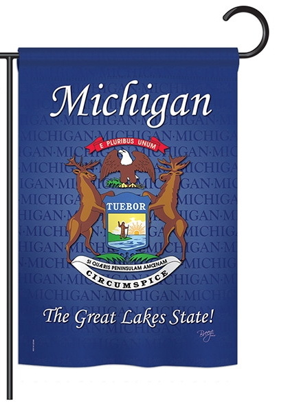 Michigan Garden Flag