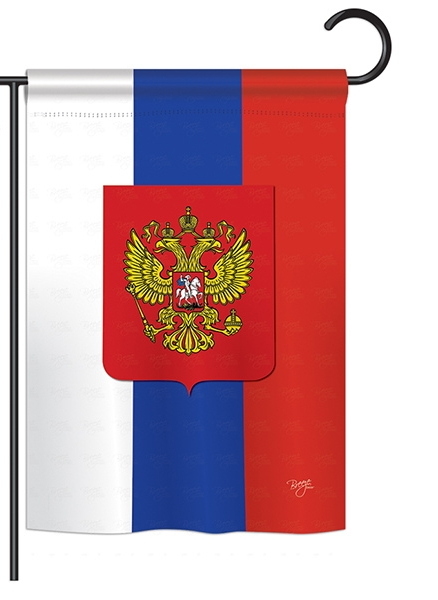 Russia Garden Flag