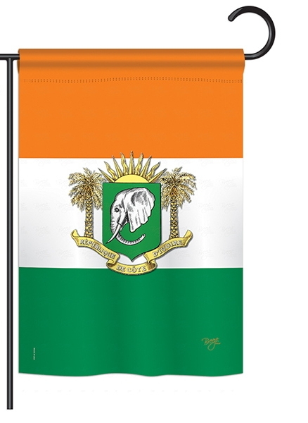 Ivory Coast Garden Flag