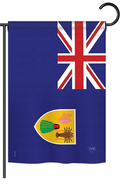 Turks and Caicos Islands Garden Flag