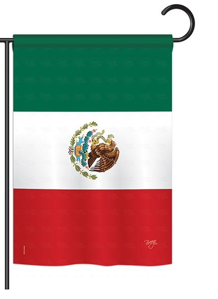 Mexico Country Garden Flag