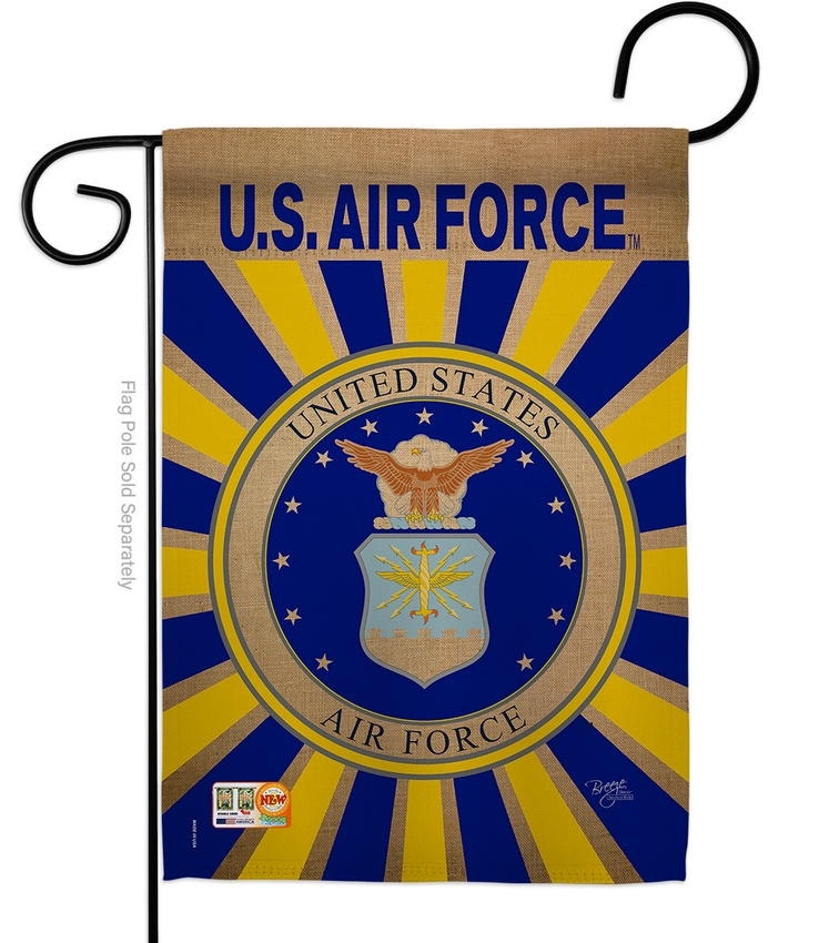 Air Force Decorative Garden Flag