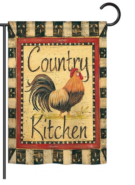 Country Kitchen Garden Flag