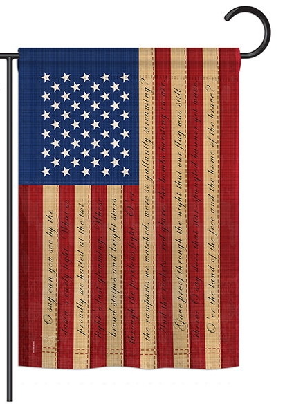 Star Spangled Banner Garden Flag