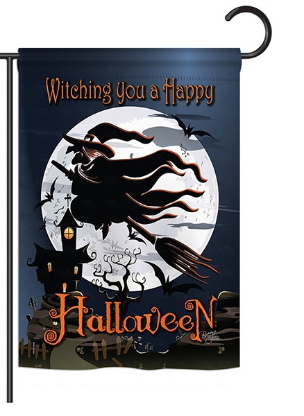 Happy Witching You Garden Flag