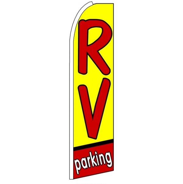 RV Parking Feather Flag 3\' x 11.5\'