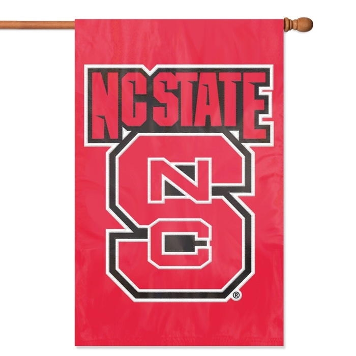 North Carolina State Wolfpack Applique Banner Flag 44" x 28"