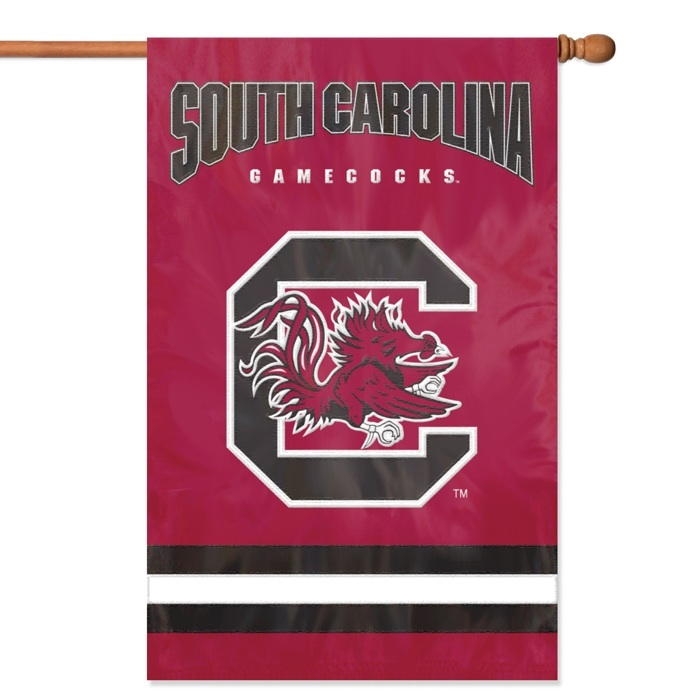 South Carolina Gamecocks Applique Banner Flag 44" x 28"