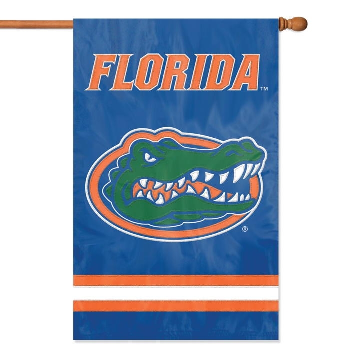 Florida Gators Applique Banner Flag 44" x 28"