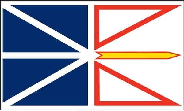 3\' x 5\' New Foundland High Wind, US Made Flag