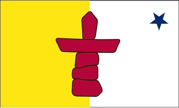 3\' x 5\' Nunavut High Wind, US Made Flag
