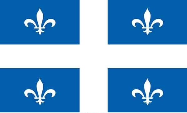3\' x 5\' Quebec High Wind, US Made Flag