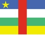 2\' x 3\' Central Africa flag