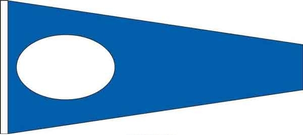 High Wind, US made Code Pennant Size No. 2 - 2