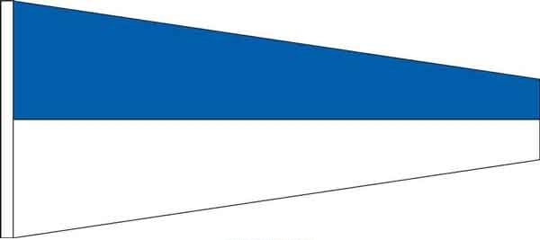 High Wind, US made Code Pennant Size No. 3 - 6