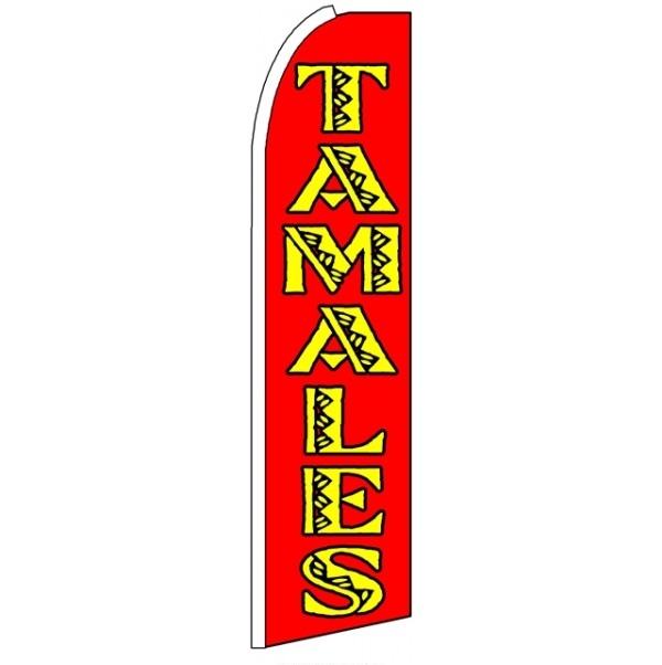 Tamales Feather Flag 3\' x 11.5\'