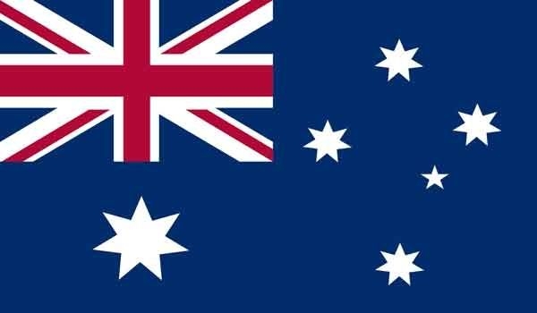 2\' x 3\' Australia High Wind, US Made Flag