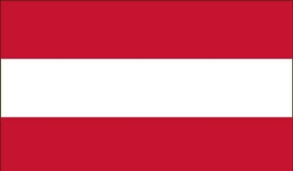 3\' x 5\' Austria High Wind, US Made Flag