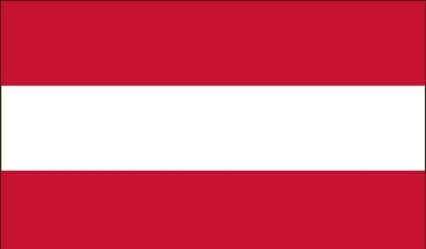 5\' x 8\' Austria High Wind, US Made Flag