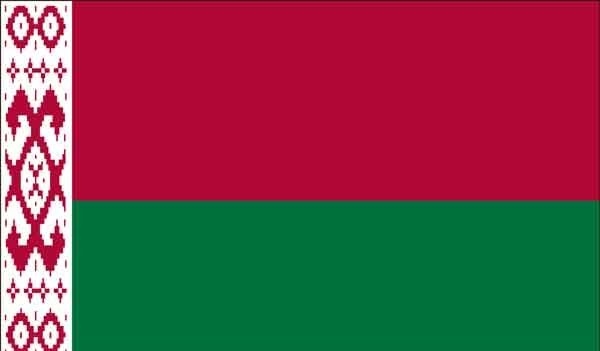 2\' x 3\' Belarus High Wind, US Made Flag