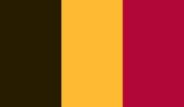 5\' x 8\' Belgium High Wind, US Made Flag