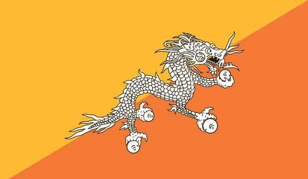5\' x 8\' Bhutan High Wind, US Made Flag