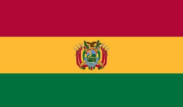 5\' x 8\' Bolivia High Wind, US Made Flag