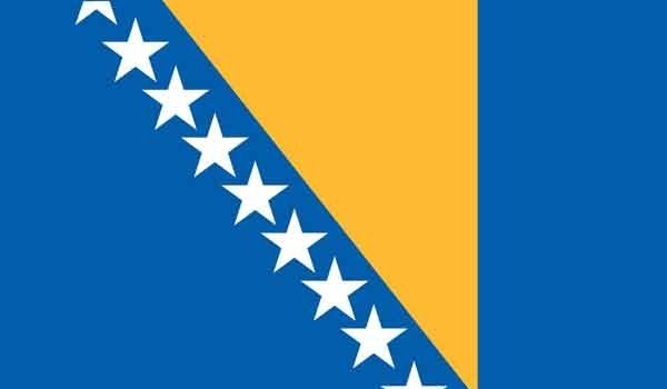 4\' x 6\' Bosnia & Herzegovina High Wind, US Made Flag