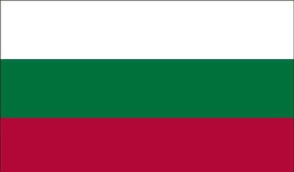 5\' x 8\' Bulgaria High Wind, US Made Flag