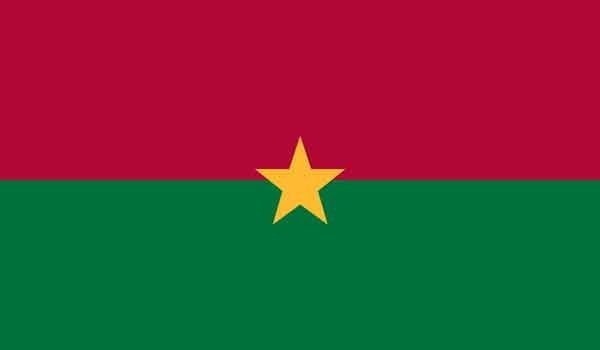 2\' x 3\' Burkina Faso High Wind, US Made Flag