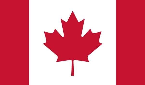 5\' x 8\' Canada High Wind, US Made Flag