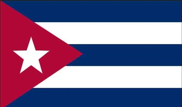 4\' x 6\' Cuba High Wind, US Made Flag