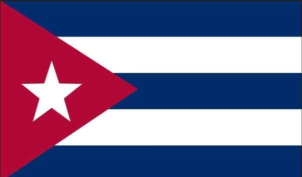 5\' x 8\' Cuba High Wind, US Made Flag
