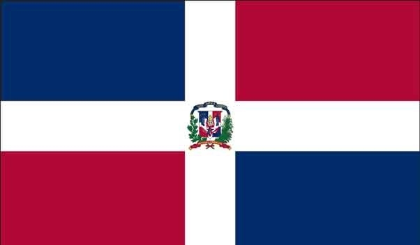 3\' x 5\' Dominican Republic High Wind, US Made Flag