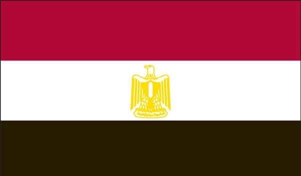 4\' x 6\' Egypt High Wind, US Made Flag
