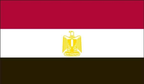 5\' x 8\' Egypt High Wind, US Made Flag