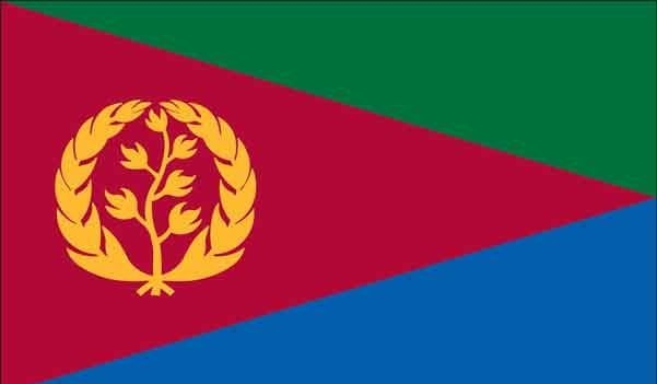 4\' x 6\' Eritrea High Wind, US Made Flag